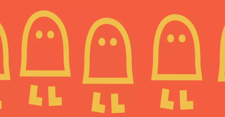 Halloween Ghost Illustration
