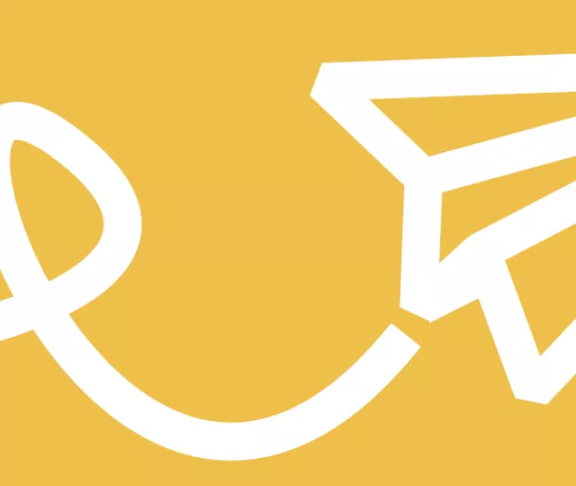 Paper airplane graphic