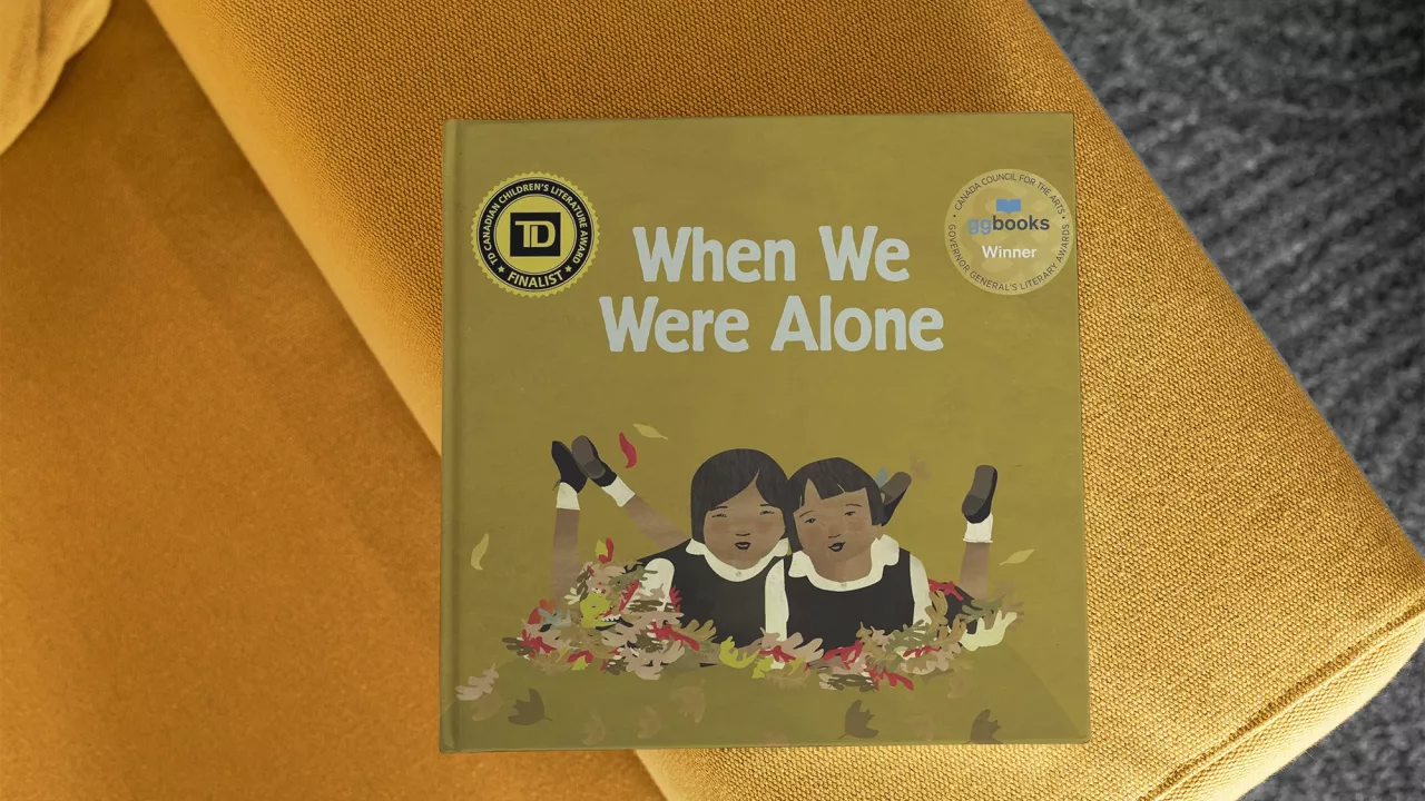 When We Were Alone Book Cover