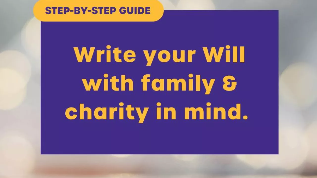 Step by step guide Write your Will with family & charity in mind. Will Power and London Public Library logos
